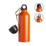 SPBrindes Corporativos - SQUEEZE INOX 500ML C/ BICO E MOSQUETÃO