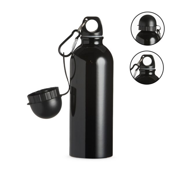 SPBrindes Corporativos - SQUEEZE INOX 500ML C/ BICO E MOSQUETÃO