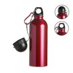SPBrindes Corporativos - SQUEEZE INOX 500ML C/ BICO E MOSQUETÃO