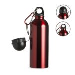 SPBrindes Corporativos - SQUEEZE INOX 500ML C/ BICO E MOSQUETÃO