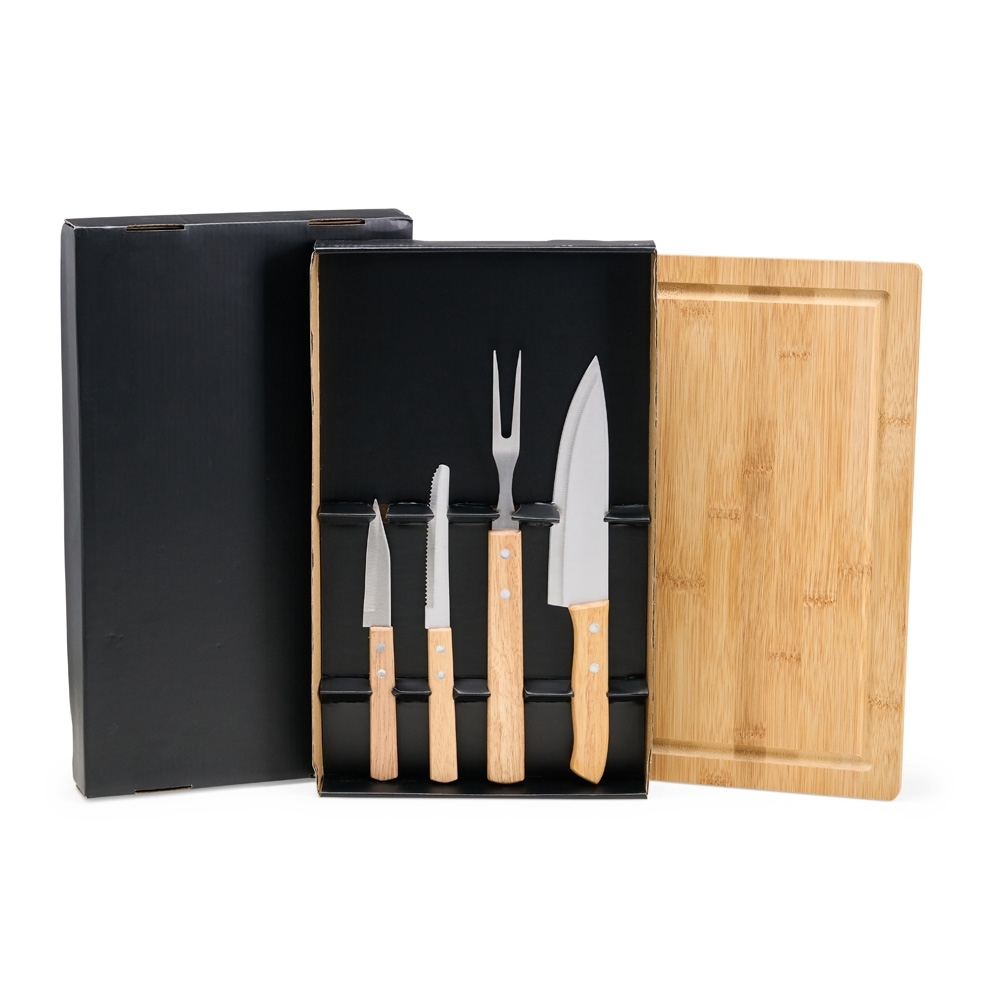 SPBrindes Corporativos - KIT CHURRASCO 5 PEÇAS